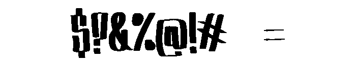 BROK HOUWER Font OTHER CHARS