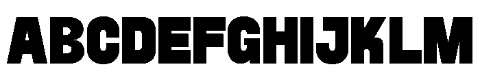 BROKEZ-Bold Font UPPERCASE