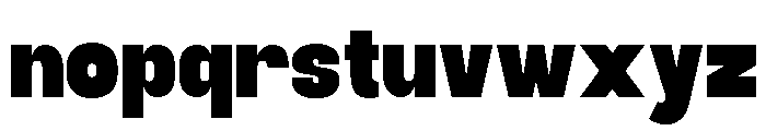 BROKEZ-Bold Font LOWERCASE