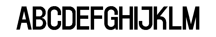 BROKEZ Extra Light Font UPPERCASE