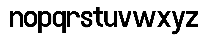 BROKEZ Extra Light Font LOWERCASE