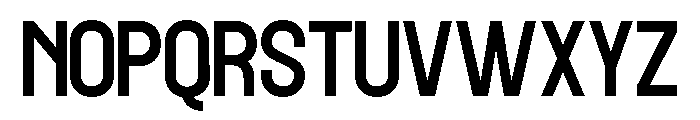 BROKEZ-ExtraLight Font UPPERCASE
