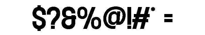 BROKEZ-Light Font OTHER CHARS