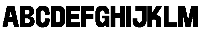 BROKEZ-Medium Font UPPERCASE