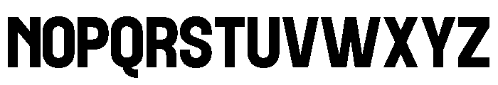 BROKEZ-Regular Font UPPERCASE