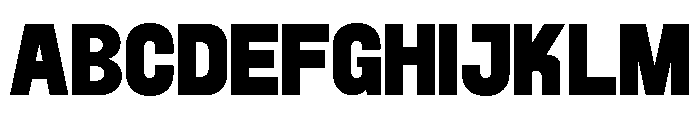 BROKEZ Semi Bold Font UPPERCASE