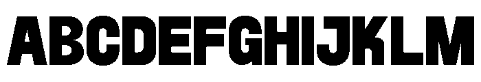 BROKEZ-SemiBold Font UPPERCASE