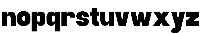 BROKEZ-SemiBold Font LOWERCASE