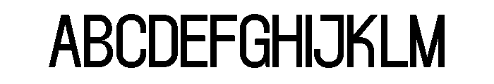 BROKEZ-Thin Font UPPERCASE