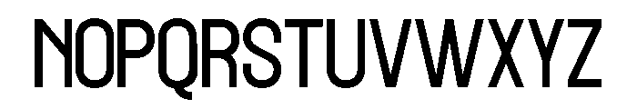 BROKEZ-Thin Font UPPERCASE