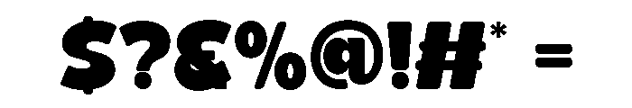 BRONS-Regular Font OTHER CHARS