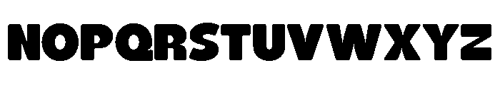 BRONS-Regular Font UPPERCASE