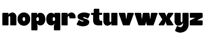 BRONS-Regular Font LOWERCASE