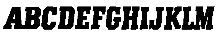 BRONVEX Font UPPERCASE
