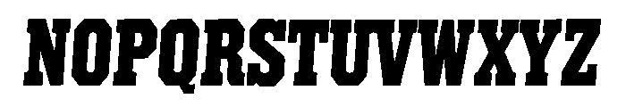 BRONVEX Font UPPERCASE