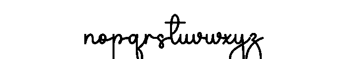 BROTHER Vintage Font LOWERCASE