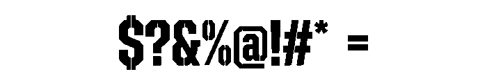 BRUTAVEX Font OTHER CHARS