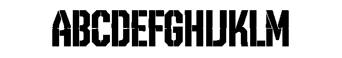 BRUTAVEX Font UPPERCASE