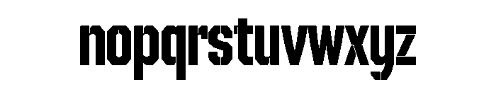 BRUTAVEX Font LOWERCASE