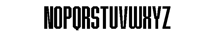 BRUTEFORCE Bold Font UPPERCASE