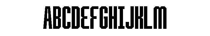 BRUTEFORCE-ExtraBold Font UPPERCASE