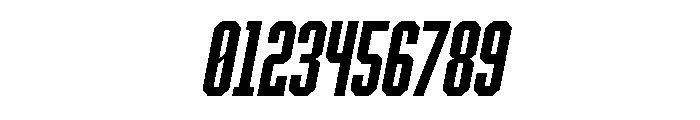 BRUTEFORCE-ExtraBoldItalic Font OTHER CHARS