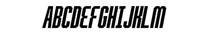 BRUTEFORCE-ExtraBoldItalic Font UPPERCASE