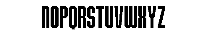 BRUTEFORCE-ExtraBold Font LOWERCASE