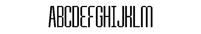 BRUTEFORCE-Light Font UPPERCASE