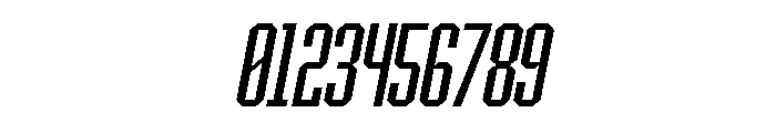 BRUTEFORCE Medium Italic Font OTHER CHARS