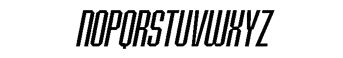BRUTEFORCE Medium Italic Font LOWERCASE