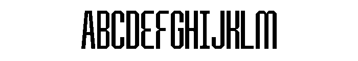 BRUTEFORCE-Medium Font UPPERCASE
