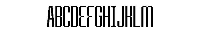 BRUTEFORCE-Regular Font UPPERCASE