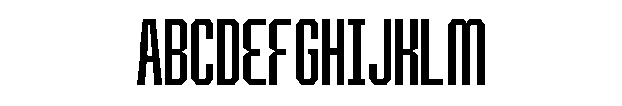 BRUTEFORCE-SemiBold Font UPPERCASE