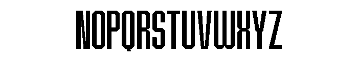BRUTEFORCE-SemiBold Font UPPERCASE