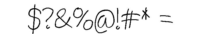 Brabe Regular Font OTHER CHARS