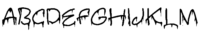 Brabe Regular Font UPPERCASE