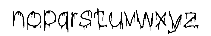 BrabeRegular Font LOWERCASE