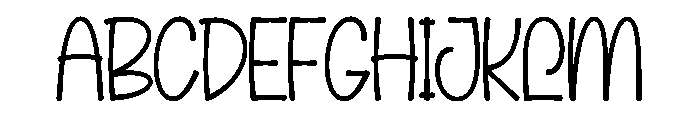 Bracelet Christmas Font UPPERCASE