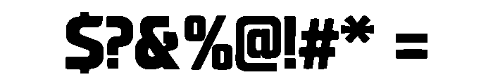 Bracer Font OTHER CHARS