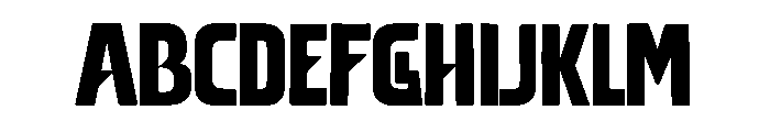 Bracer Font UPPERCASE