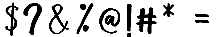 BrachysOma Caps Regular Font OTHER CHARS