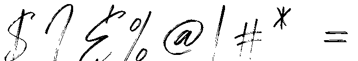 BrachysOma-Regular Font OTHER CHARS