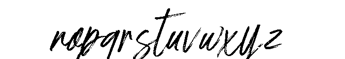 BrachysOma-Regular Font LOWERCASE