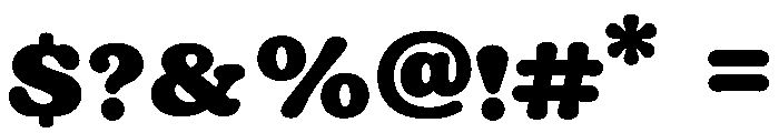 Brackenly Font OTHER CHARS