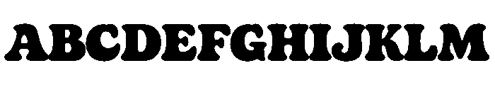 Brackenly Font UPPERCASE