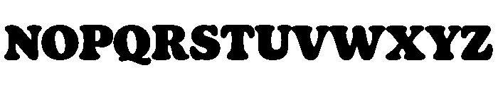 Brackenly Font UPPERCASE