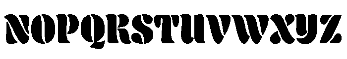 Bradent Regular Font UPPERCASE
