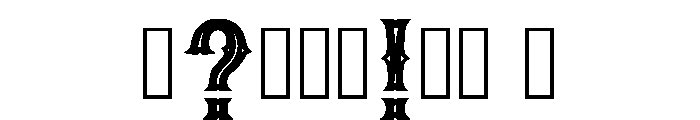 Brael Regular Font OTHER CHARS