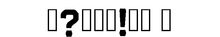 Braer Regular Font OTHER CHARS
